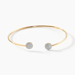 Bracelet Jonc Eryne Or Jaune