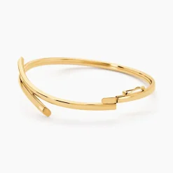 Bracelet Jonc Loise Flexible Or Jaune