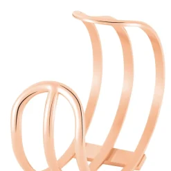 Bracelet Jonc Medina Acier Rose Pierre De Synthese