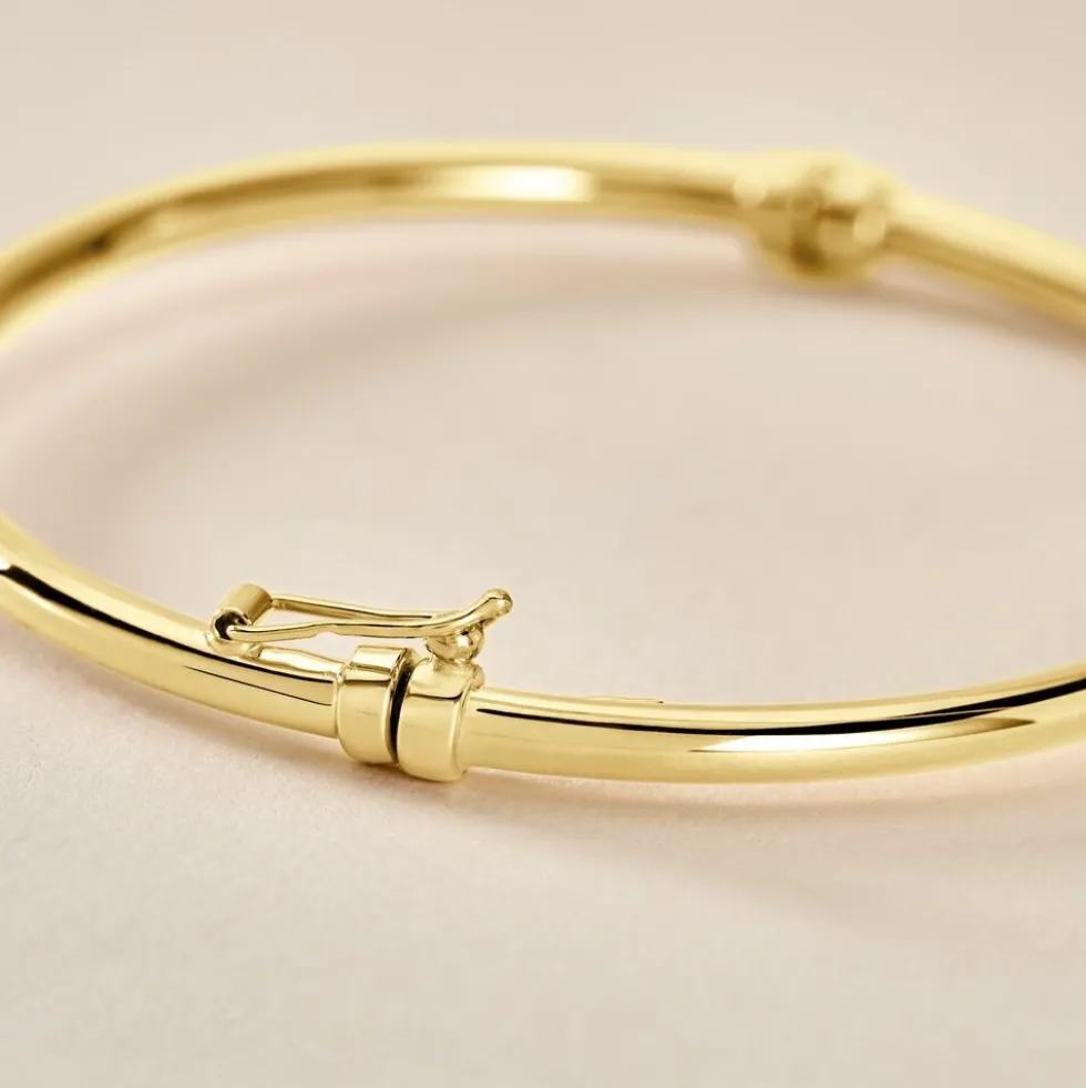Bracelet Jonc Or Jaune Cynthia