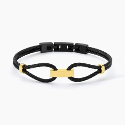 Bracelet Jonc Phebus Him Acier Bicolore
