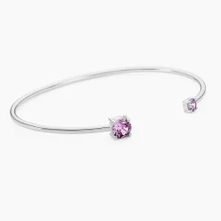 Bracelet Jonc Rio Argent Blanc Oxyde De Zirconium
