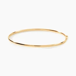 Bracelet Jonc Yuriy Fil Flexible Or Jaune