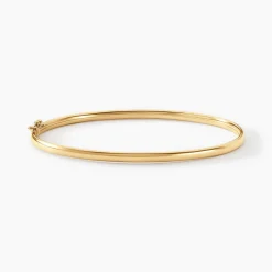 Bracelet Jonc Yuriy Fil Flexible Or Jaune