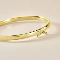 Bracelet Jonc Yuriy Fil Flexible Or Jaune