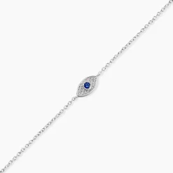 Bracelet Josue Argent Blanc Oxyde De Zirconium