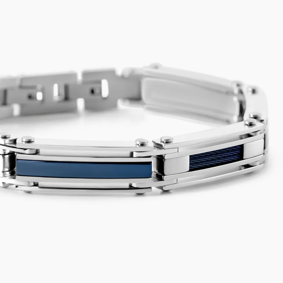 Bracelet Jourdan Acier Bicolore