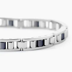 Bracelet Jourdan Acier Blanc