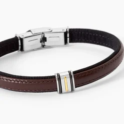 Bracelet Jourdan Acier Et Or