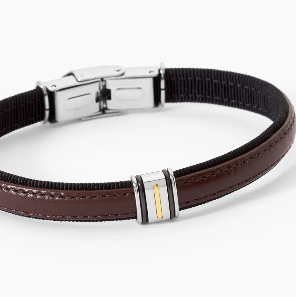 Bracelet Jourdan Acier Et Or