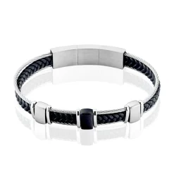 Bracelet Jourdan Cook Acier Bicolore