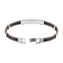 Bracelet Jourdan Corelieae Acier Bicolore