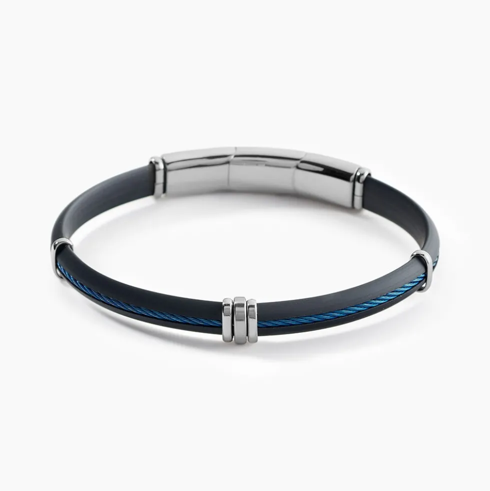 Bracelet Jourdan Faro Caoutchouc Multicolore