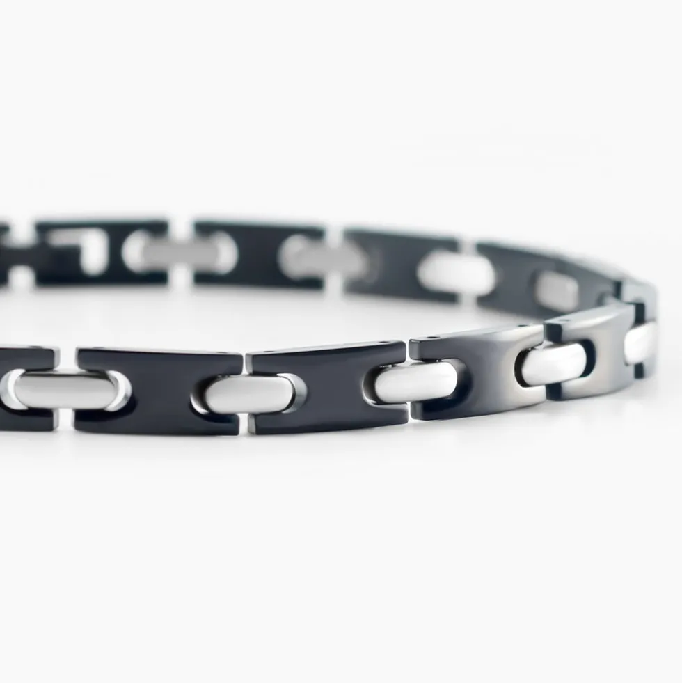 Bracelet Jourdan Homme Dinema Acier Argente
