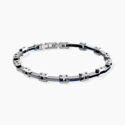 Bracelet Jourdan Iain Acier Argenté