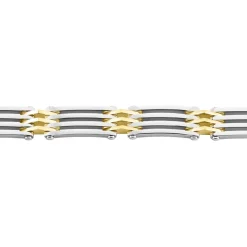 Bracelet Jourdan Rio Acier Bicolore