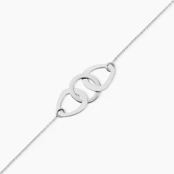 Bracelet Joy Argent Blanc