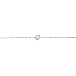 Bracelet Kadidia Or Blanc Oxyde De Zirconium