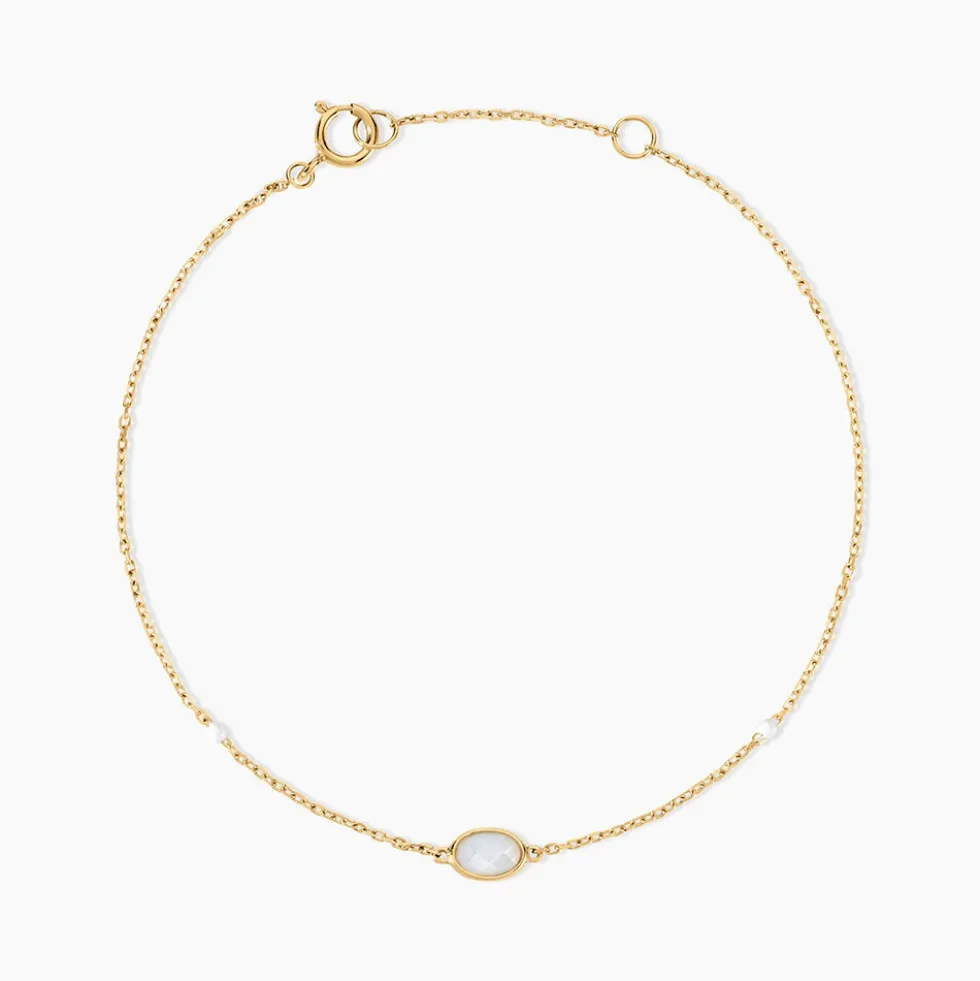 Bracelet Kakalina Or Jaune Nacre