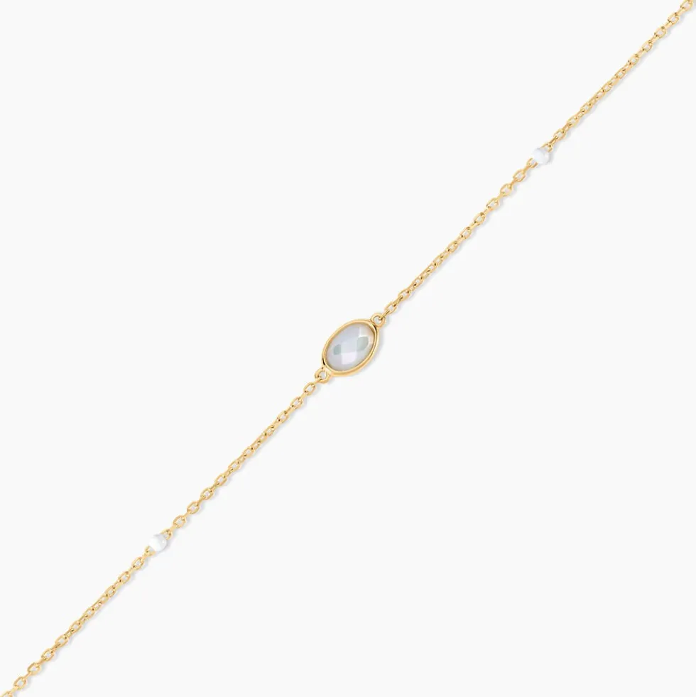 Bracelet Kakalina Or Jaune Nacre