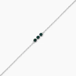 Bracelet Kasey Argent Blanc Oxyde De Zirconium