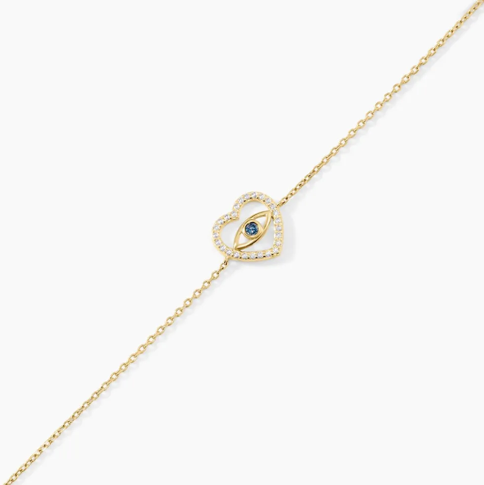 Bracelet Katriona Or Jaune Topaze Oxyde De Zirconium