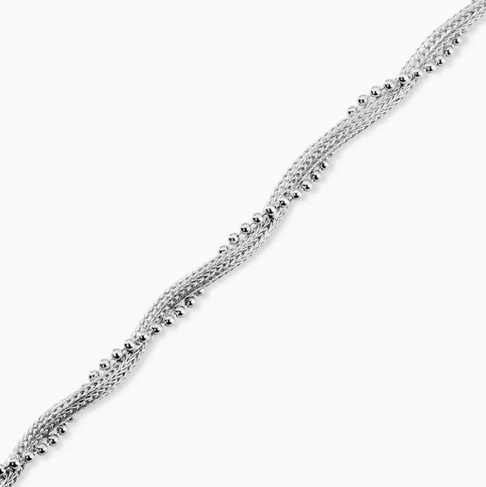 Bracelet Kelyanna Argent Blanc