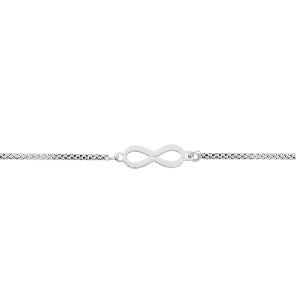 Bracelet Korina Argent Blanc