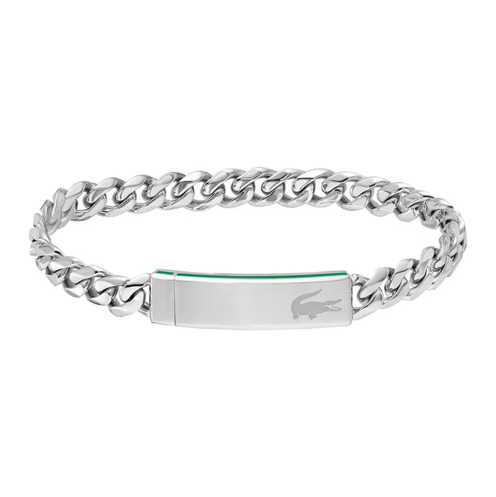 Bracelet Lacoste Baseline Acier Blanc