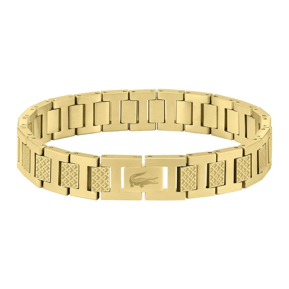 Bracelet Lacoste Metropole Acier Jaune