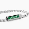 Bracelet Lacoste Spelt Acier Blanc
