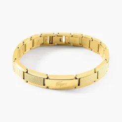 Bracelet Lacoste Stencil Acier Jaune