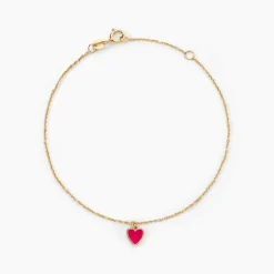 Bracelet L'amour Coloré Or Jaune