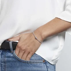 Bracelet Lassy Argent Blanc