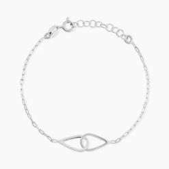 Bracelet Les Inseparables Argent Blanc