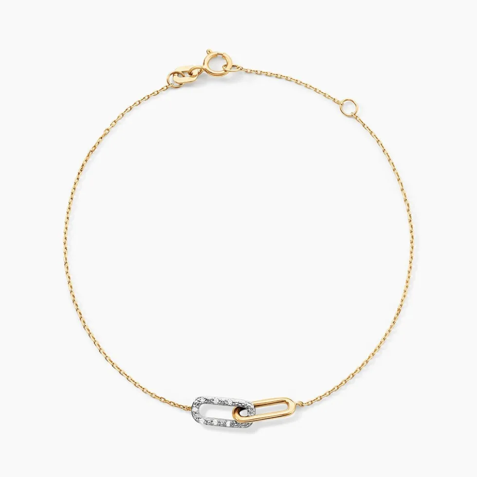 Bracelet Liaisons Precieuses Or Jaune Diamant