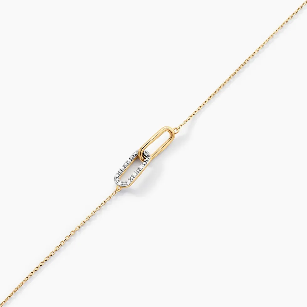 Bracelet Liaisons Precieuses Or Jaune Diamant