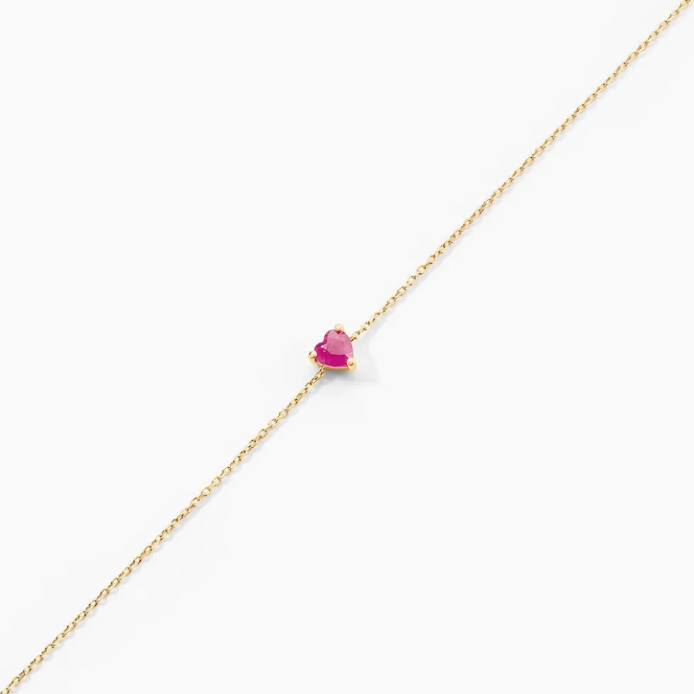 Bracelet Livius Or Jaune Rubis