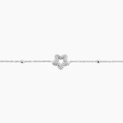 Bracelet Lizéa Argent Blanc