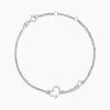 Bracelet Louise Or Blanc Diamant