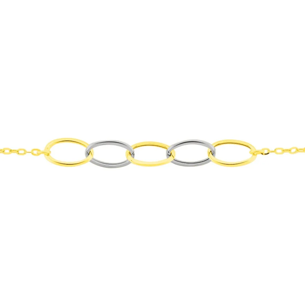 Bracelet Lucette Or Bicolore