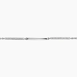 Bracelet Luciane Argent Blanc Oxyde De Zirconium