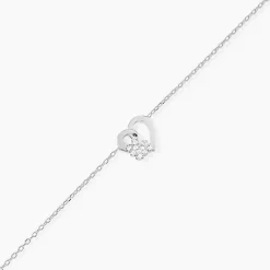 Bracelet Lucianna Argent Blanc Oxyde De Zirconium