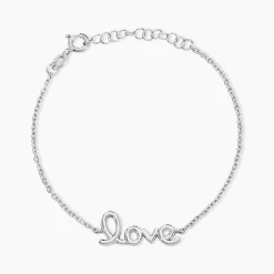 Bracelet Lydie Argent Blanc