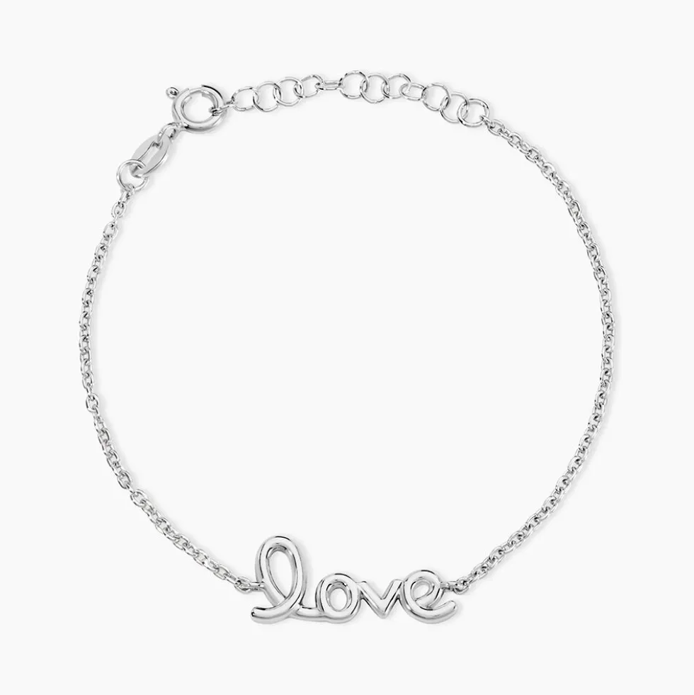 Bracelet Lydie Argent Blanc