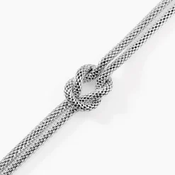 Bracelet Mahaca Acier Blanc