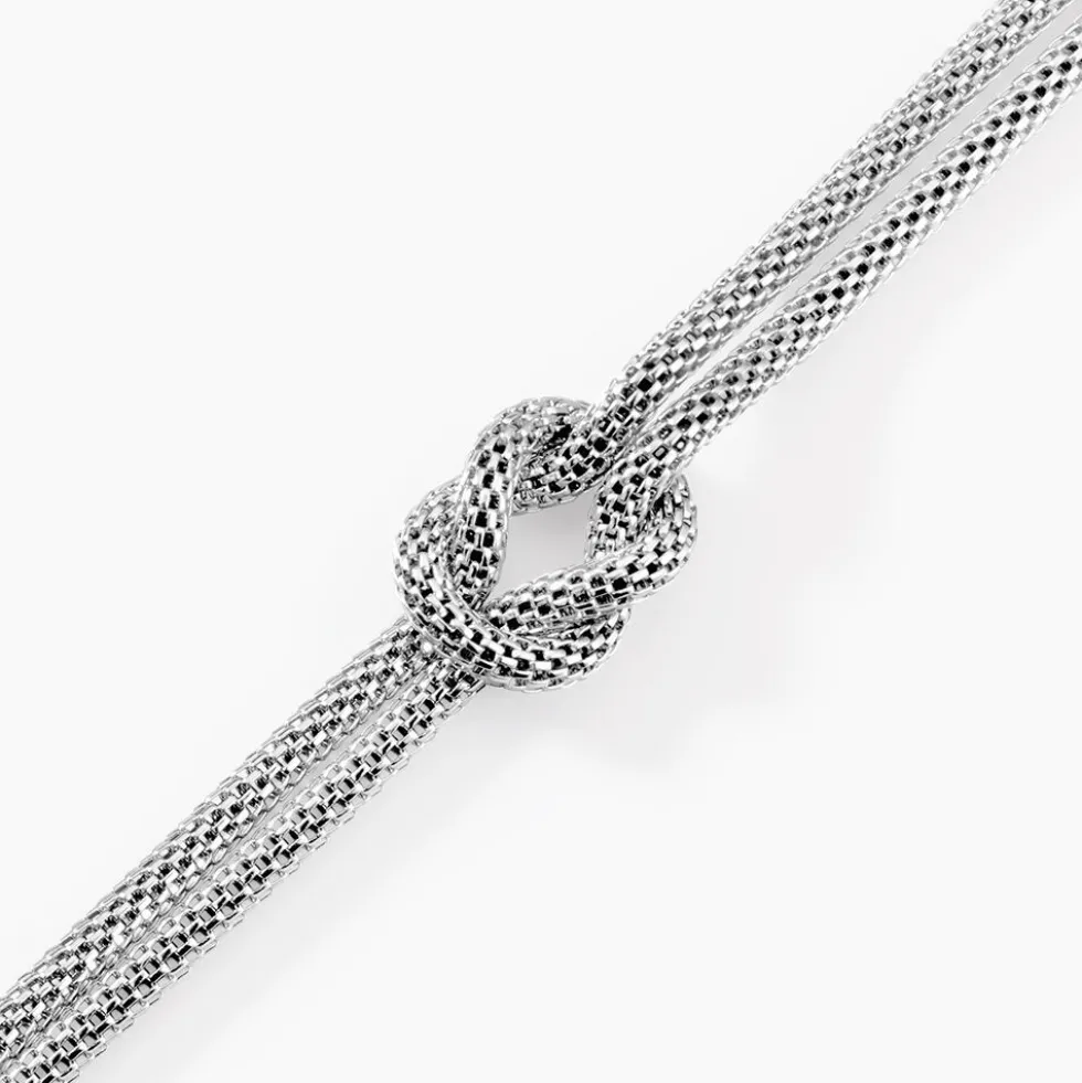 Bracelet Mahaca Acier Blanc