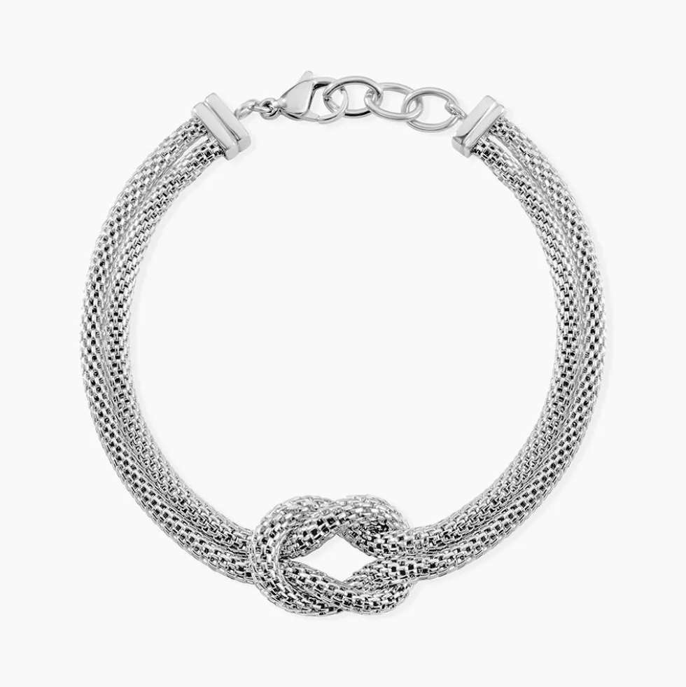 Bracelet Mahaca Acier Blanc