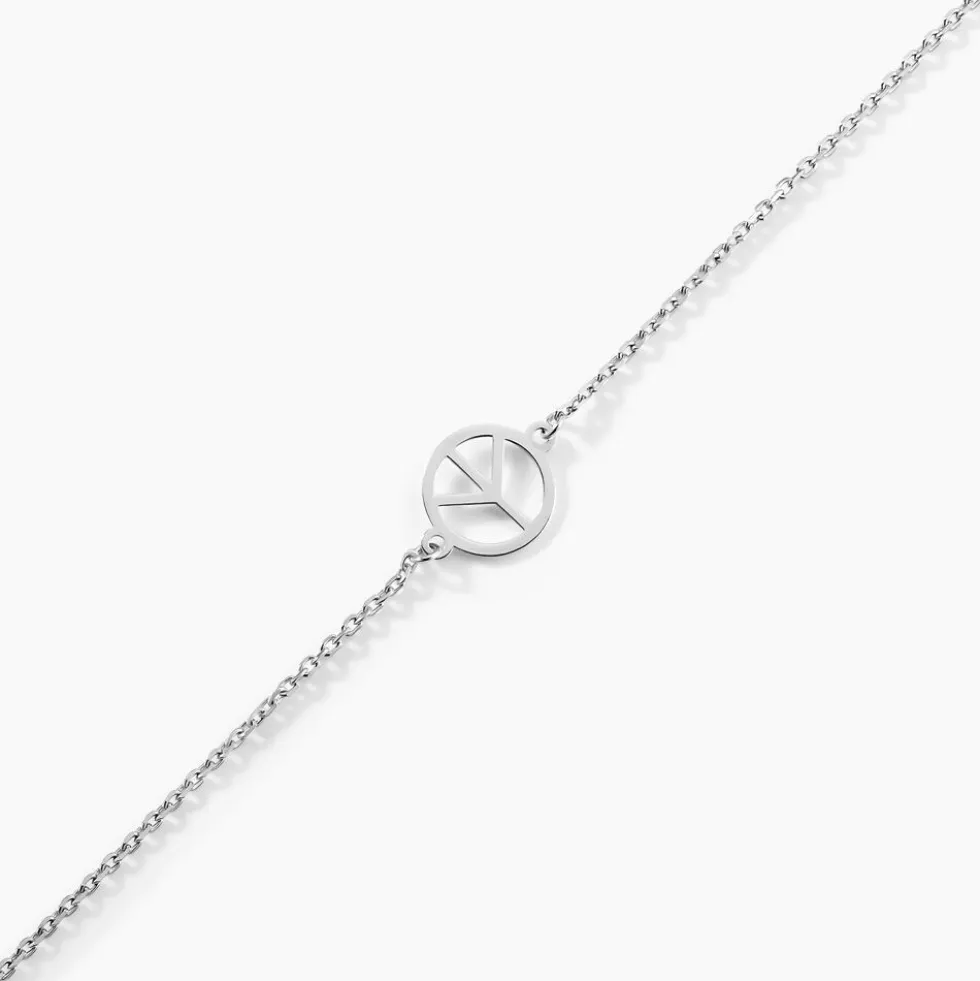 Bracelet Mahli Argent Blanc