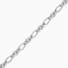 Bracelet Maille Camiorica Argent Blanc